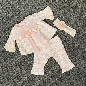 CachCach Two Piece Outfit with Headband